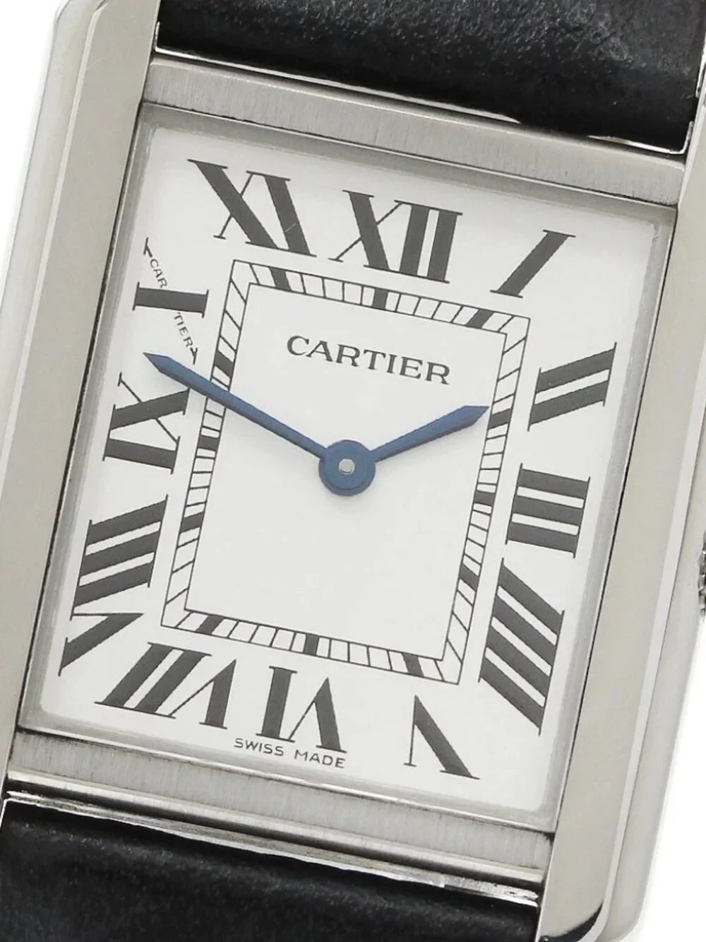 CARTIER Tank solo SM WSTA0030 Silver Dial Quartz Ladies Watch_957845 - Picture 1 of 6